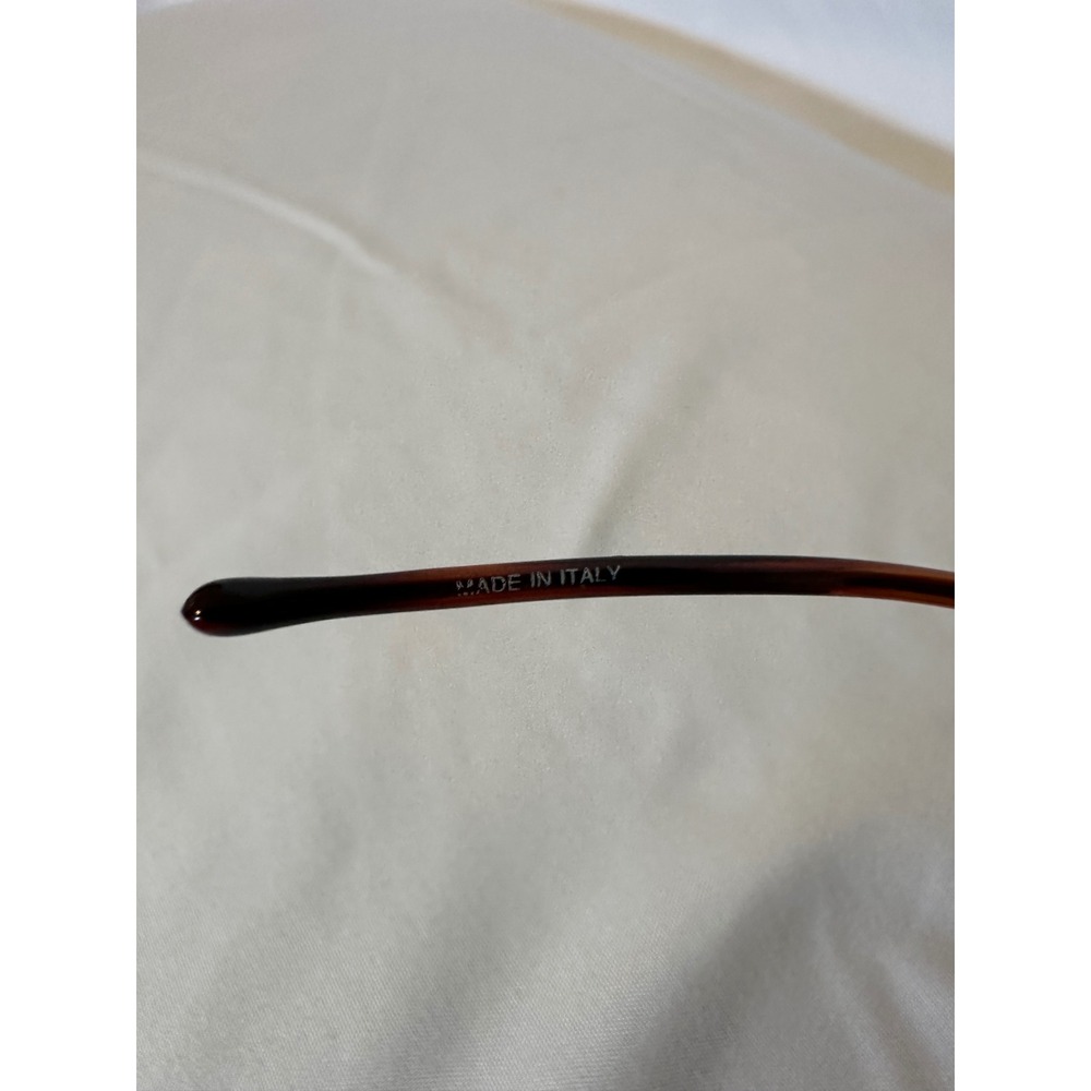 Calvin Klein Vintage Oval Eyeglasses Bronze Metal Frames Made in Italy CK 7242 - Picture 8 of 8